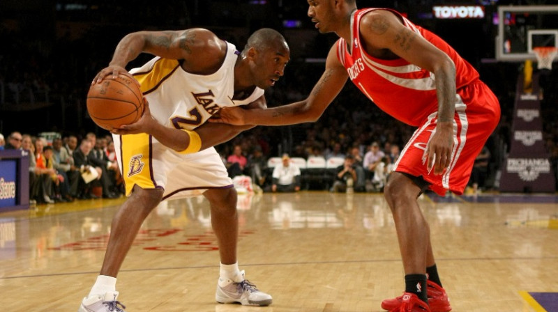 Kobe Braients pret Trevoru Arizu
Foto: AFP/Scanpix