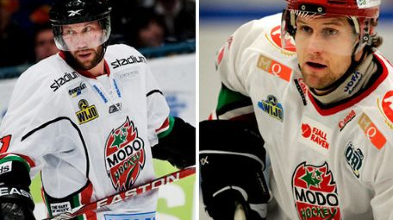 Peters Forsbergs un Markuss Neslunds
www.hockeysverige.se