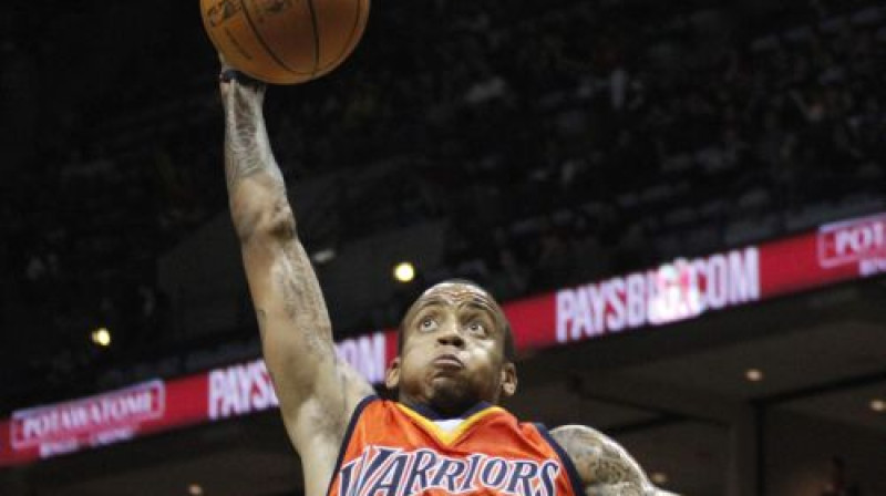 Monta Eliss uzbrukumā.
Foto: AFP/Scanpix