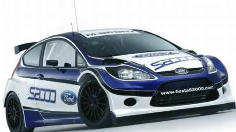 Jaunais ''Ford Fiesta S2000'' modelis
Foto: www.rallybuzz.com