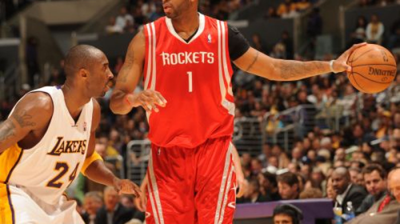 Treisijs Makgreidijs pret Kobe Braientu.
Foto: AFP/Scanpix