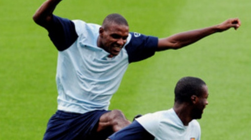 Eriks Abidāls un Jaja Turē
Foto: AP/ Scanpix