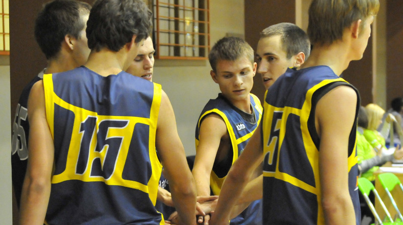 Vidzemes augstskolas basketbola komanda
Foto: Romualds Vambuts, Sportacentrs.com