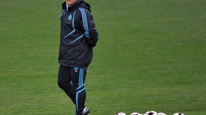 Didjē Dešampam un viņa futbolistiem šovakar būs grūti
Foto: AFP/Scanpix