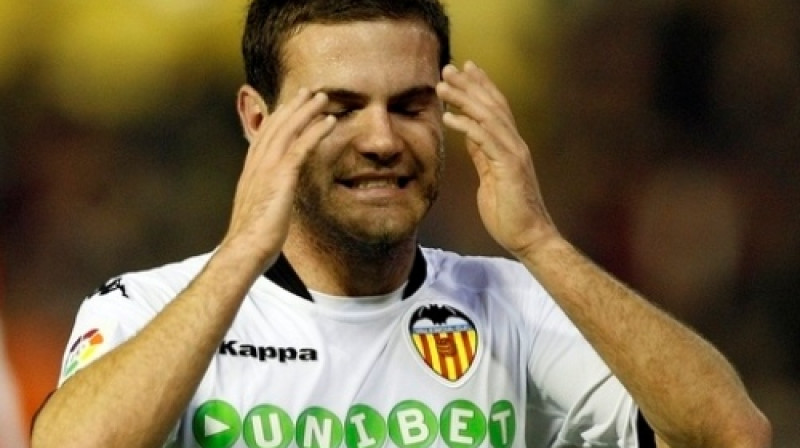 Huans Manuels Mata ("Valencia")
Foto: AP/ Scanpix