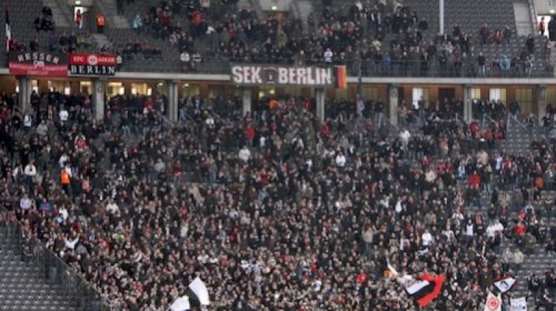 "Hertha" komandas atbalstītāji
Foto: www.hertha-inside.com