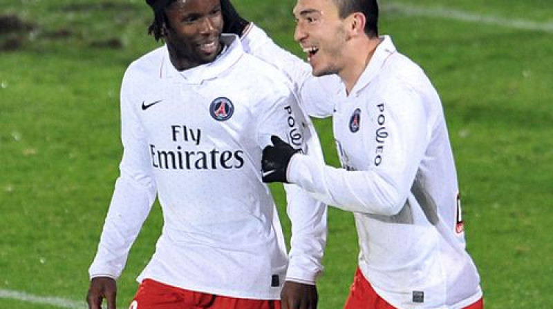 Pegijs Lujindula un Mevluts Erdings
Foto: AFP/Scanpix