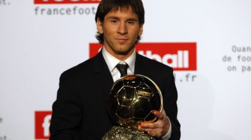 Lionels Mesi - šī gada Eiropas labākais futbolists
Foto: AP/Scanpix