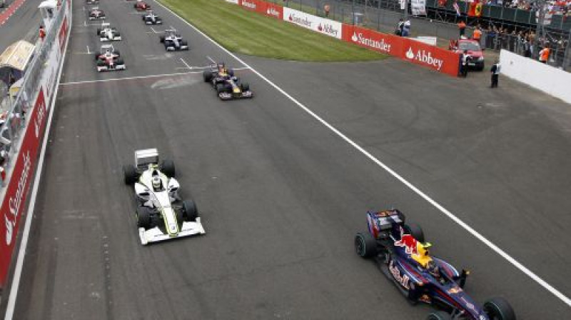 Lielbritānijas GP arī nākamgad notiks Silverstonā
Foto: AFP/Scanpix