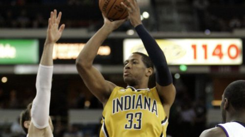 Denijs Greindžers vēl "Pacers" formā
Foto: AP/Scanpix