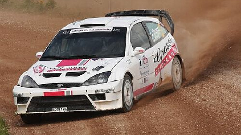 Georgs Gross Kurzemes rallijā
Foto: www.rallyemotions.net