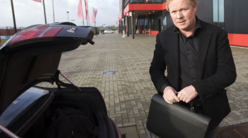 Ronalds Kūmans atstāj ''AZ Alkmaar''...
Foto: AFP/Scanpix