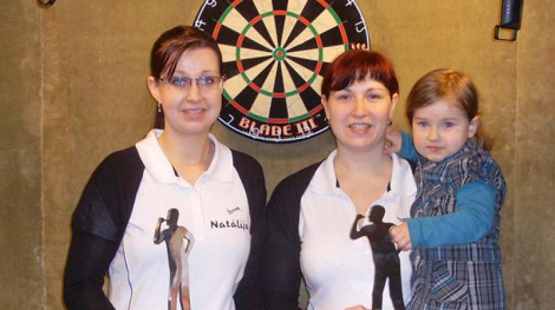 Estonia Open 2009 dāmu pāru uzvarētājas