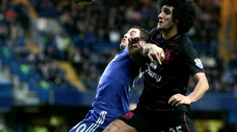 Džo Kouls un Maruans Fellaini
Foto: AP/Scanpix