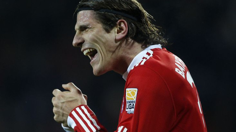 Mario Gomezs ("Bayern") šovakar guva 
savus septītos vārtus šosezon
Foto: AP/Scanpix