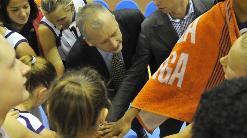 Aigars Nerips un "TTT Rīga"
Foto: Romualds Vambuts, Sportacentrs.com