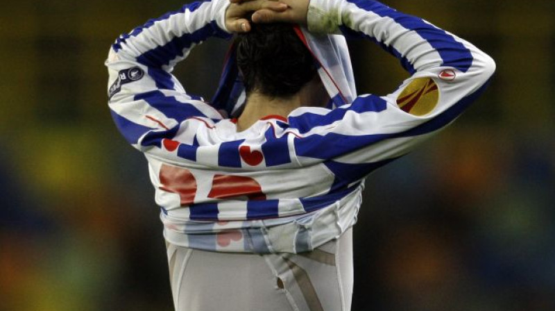 "Heerenveen" pārdzīvo par izlaisto uzvaru
pret Lisabonas "Sporting"
Foto: AP/Scanpix