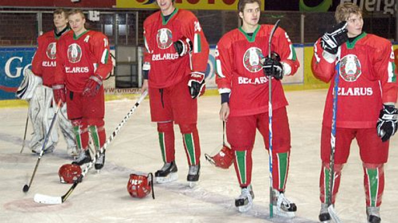 Baltkrievi vakar sagrāva horvātus
Foto: www.iihf.com