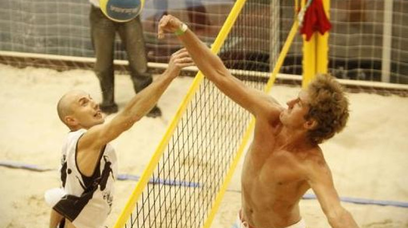 Andris Krūmiņš pret Aleksandru Samoilovu
Foto: www.brazil.lv