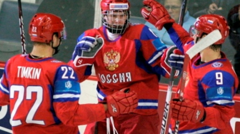Krievijas U-20 izlase
Foto: AP/Scanpix
