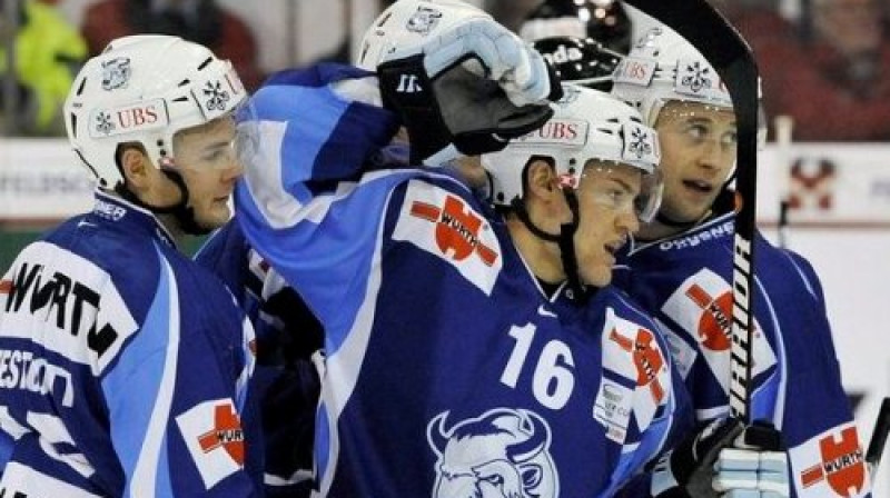 Minskas ''Dinamo'' hokejisti
Foto: AP/Scanpix