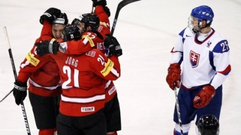 Šveices hokejistu prieki
Foto: AP/Scanpix