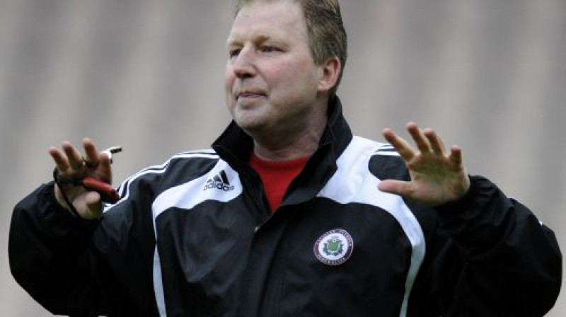 Aleksandrs Starkovs, "Skonto FC" galvenais treneris
Foto: Romāns Kokšarovs, Sporta Avīze