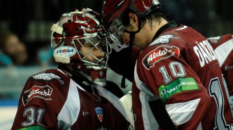 Edgars Masaļskis un Lauris Dārziņš
Foto: Romāns Kokšarovs, Sporta Avīze, f64