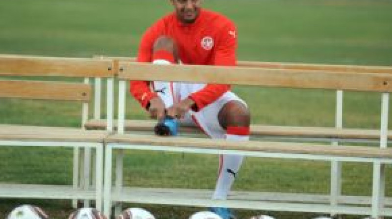 Tunisijas izlases uzbrucējs Isams Žemā
Foto: AFP/Scanpix