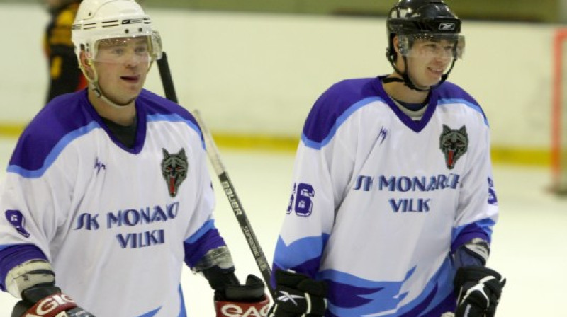 "Ozolnieki/Monarch" hokejisti
Foto: Ritvars Raitis