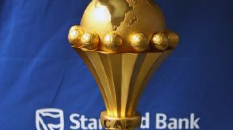 Āfrikas Nāciju kausa izcīņas trofeja
Foto: AP/Scanpix