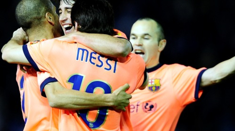 "Barcelona" futbolistu prieki
Foto: AP/ Scanpix Sweden