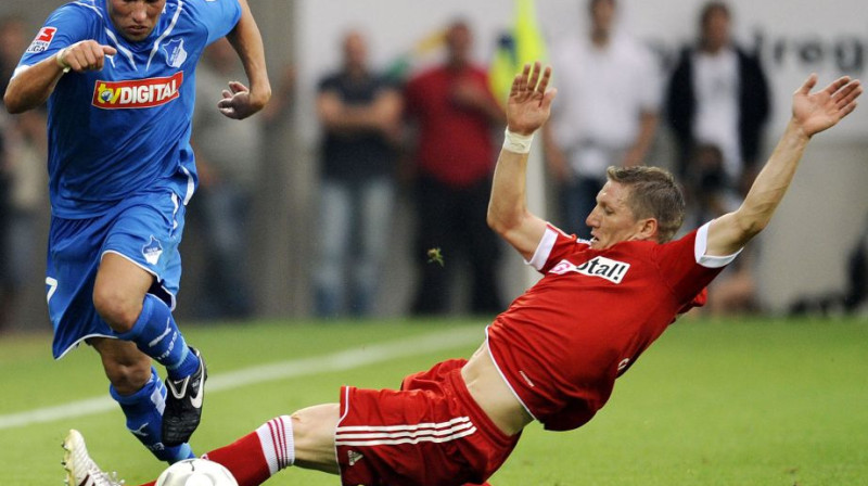 Ar "Hoffenheim" un "Bayern" dueli
piektdien sāksies Bundeslīgas otrais aplis
Foto: AFP/Scanpix