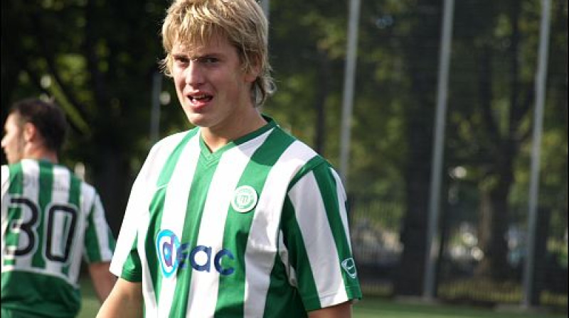 Attēlā Māris Savinovs F.S."Metta/LU" komandas sastāvā .