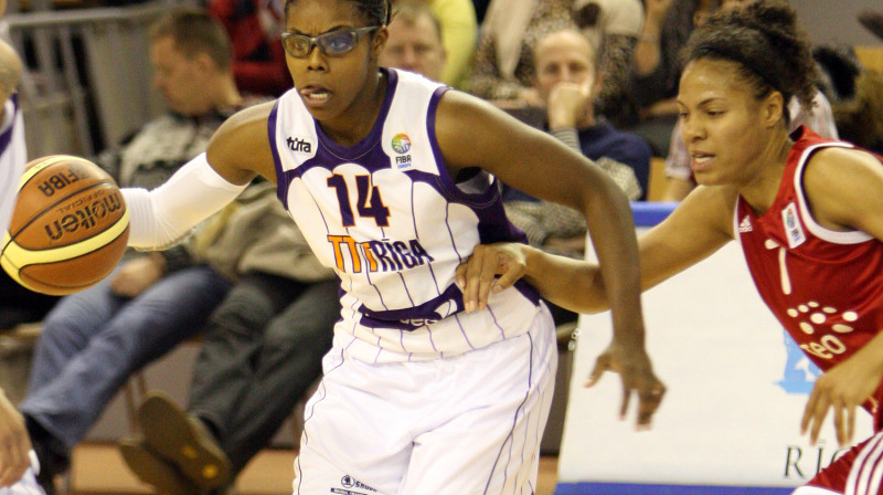 #14 Lisa Willis trešdien guva 17 punktus
Foto: www.tttriga.lv