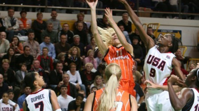 UGMK cīņā ar ASV izlasi
Foto: basket.ugmk.ru