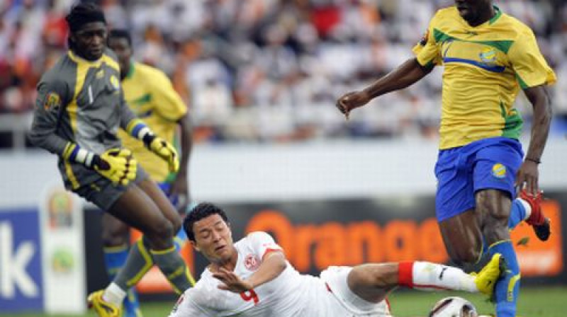 Amine Šermiti krīt visnepiemērotākajā brīdī
Foto: AFP/Scanpix