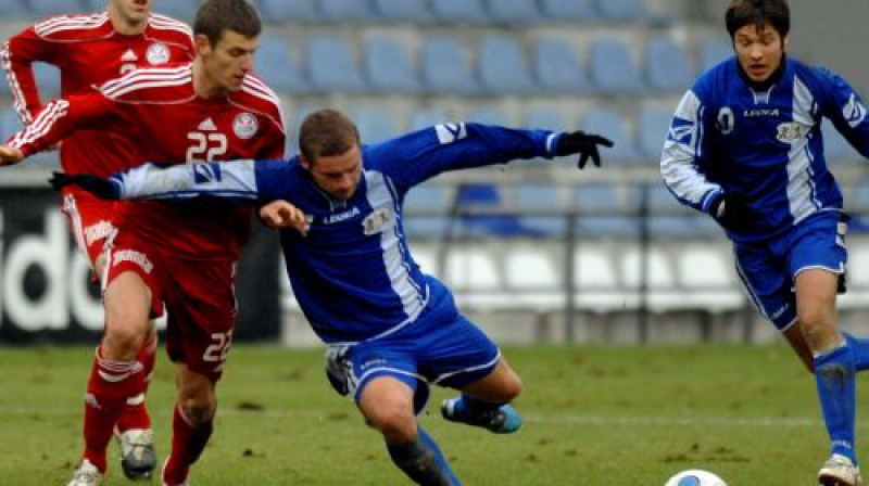 ''Skonto'' pret ''Olimpu'' 2009. gada sezonā
Foto: Romāns Kokšarovs, Sporta Avīze, g64