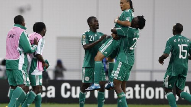 Nigērijas futbolisti
Foto: AP/Scanpix