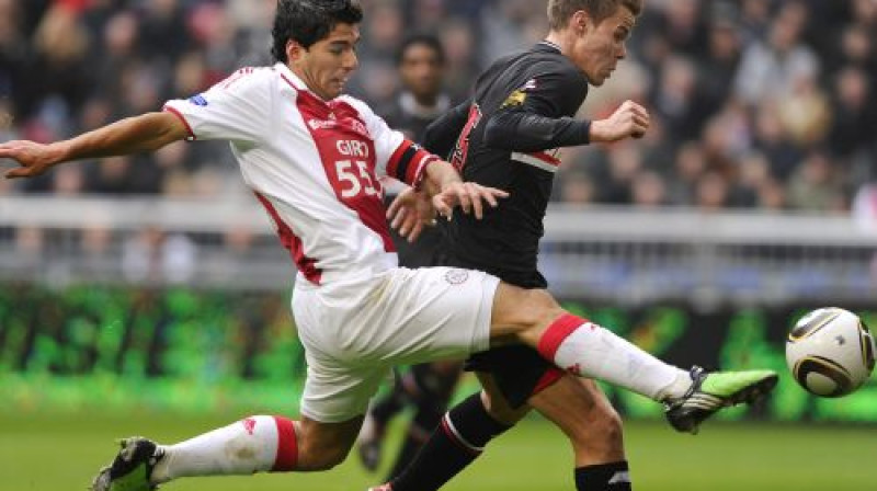 Epizode no ''Ajax'' - ''AZ Alkmaar'' mača
Foto: AFP/Scanpix