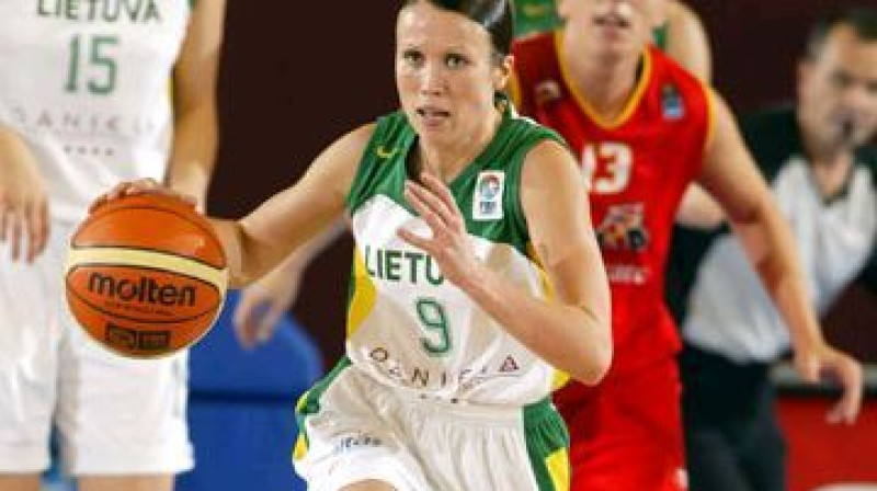 Rima Valentiene spēlējusi četros Eiropas čempionātu finālturnīros un vienpadsmit Eirokausu kampaņās
Foto: fibaeurope.com