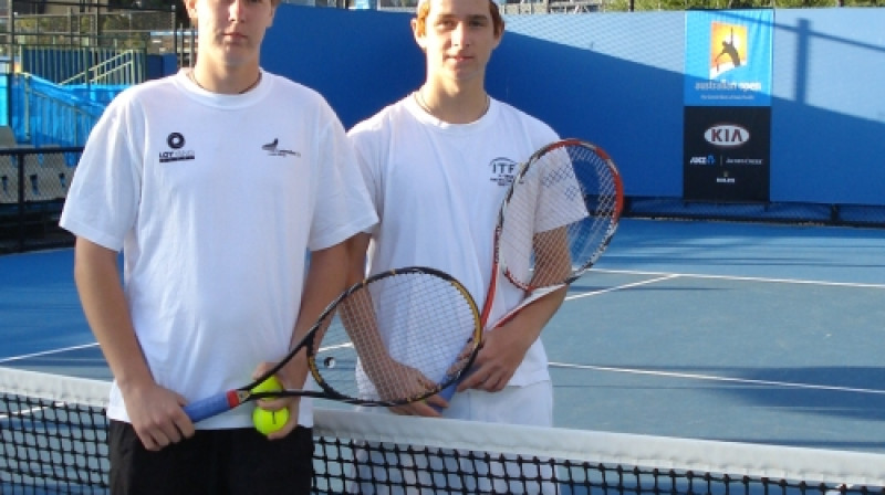 Miķelis Lībietis un Artūrs Kazijevs
Foto: Valdis Lībietis