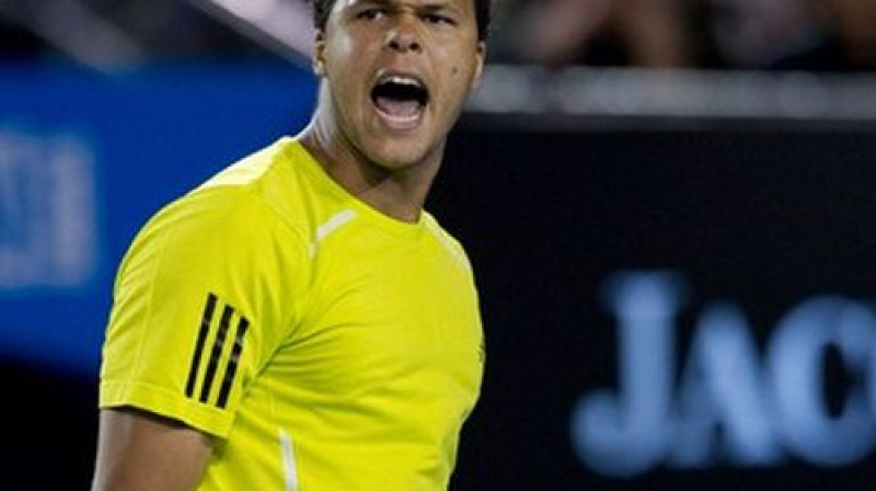 Žo-Vilfrīds Tsonga
Foto: AFP/Scanpix