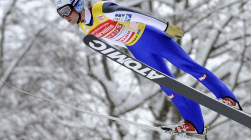 Volfgans Loicls lidojumā
Foto: AFP/ Scanpix