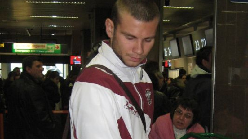 Edgars Gauračs "Rapid" formas tērpā
Foto: ProSport