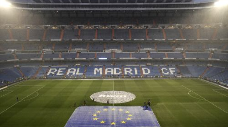 Madrides "Real" mājvieta - "Santiago Bernabeu"
Foto: AFP/ Scanpix