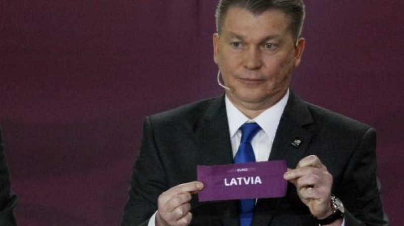 Oļegs Blohins ieceļ Latviju F grupā
Foto: AP/Scanpix