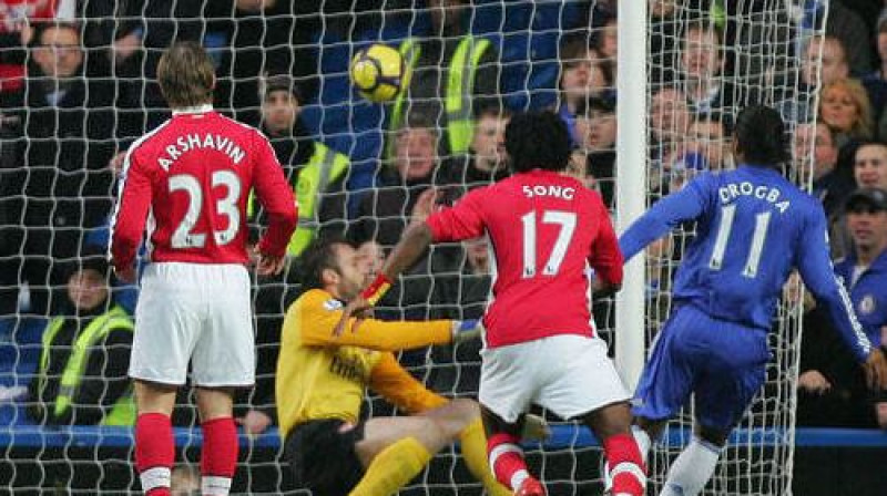 Didjē Drogba atklāj mača rezultātu
Foto: AFP/Scanpix