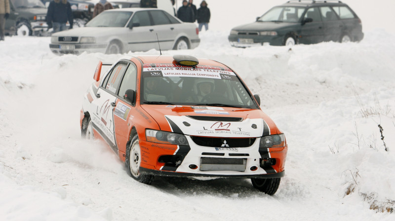 Māris Neikšāns/Raivis Jansons
Foto: Jānis Barbars, www.rallyemotions.net