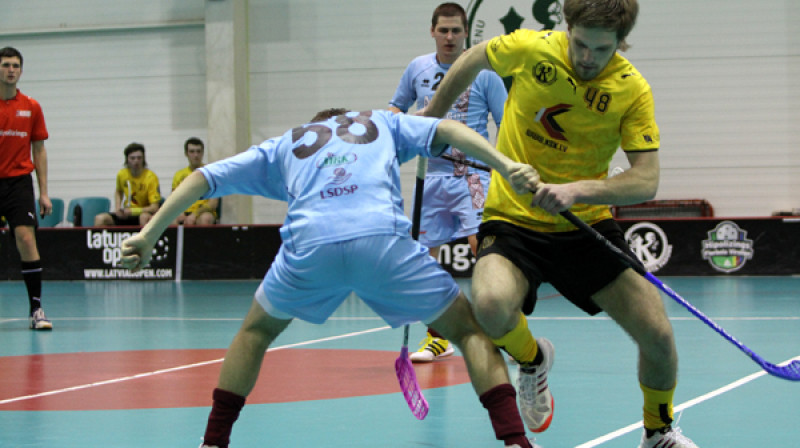 Jāņa Belasova un Jura Gribusta divcīņa...
Foto: Ritvars Raits, Sportacentrs.com